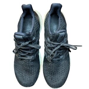 Adidas UltraBoost 4.0‎ Shoes Mens Size 9 Black Knit Running Sneakers BB6149